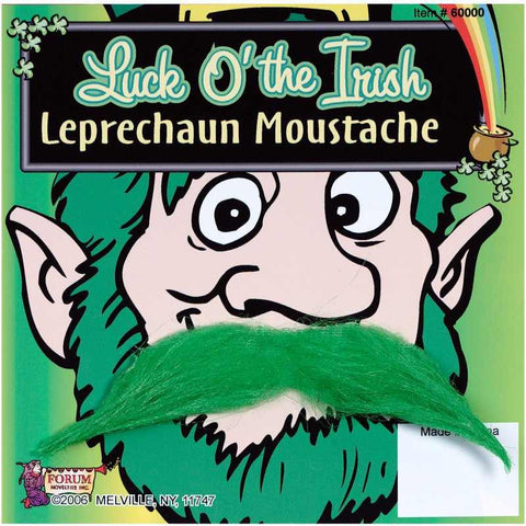 Green Moustache Adult