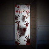 Bloody Handprint Window & Door Stickers