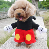 Mickey Mouse Dog Costume