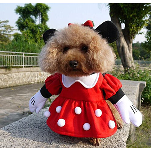 Minnie Mouse Dog Costume