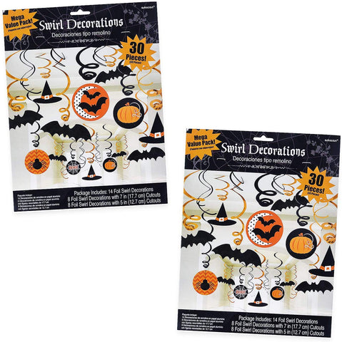 Scare Witches & Bats Halloween Hanging Decoration