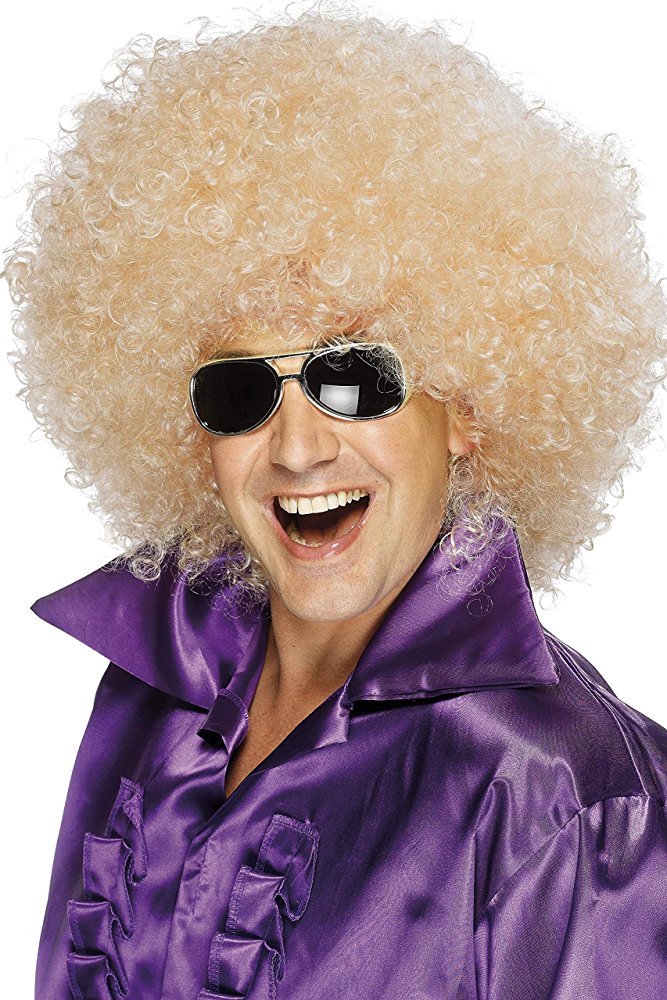 Blonde Afro Wig