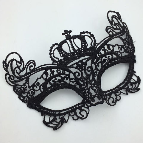 Crown Lace Mask