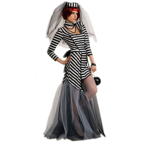 Deluxe Prison Bride Costume