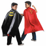 Reversible Batman and Superman Cape