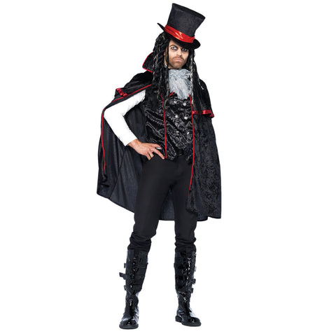 Classic Vampire Dr.Voodoo Men's Costume