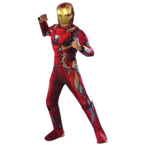 Deluxe Iron Man Child's Costume