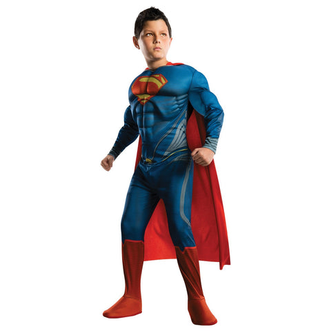 Man Of Steel Deluxe Superman Child's Costume